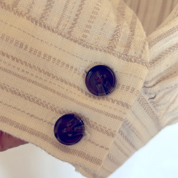 BANANA REPUBLIC LINEN BLOUSE - Picture 4 of 7